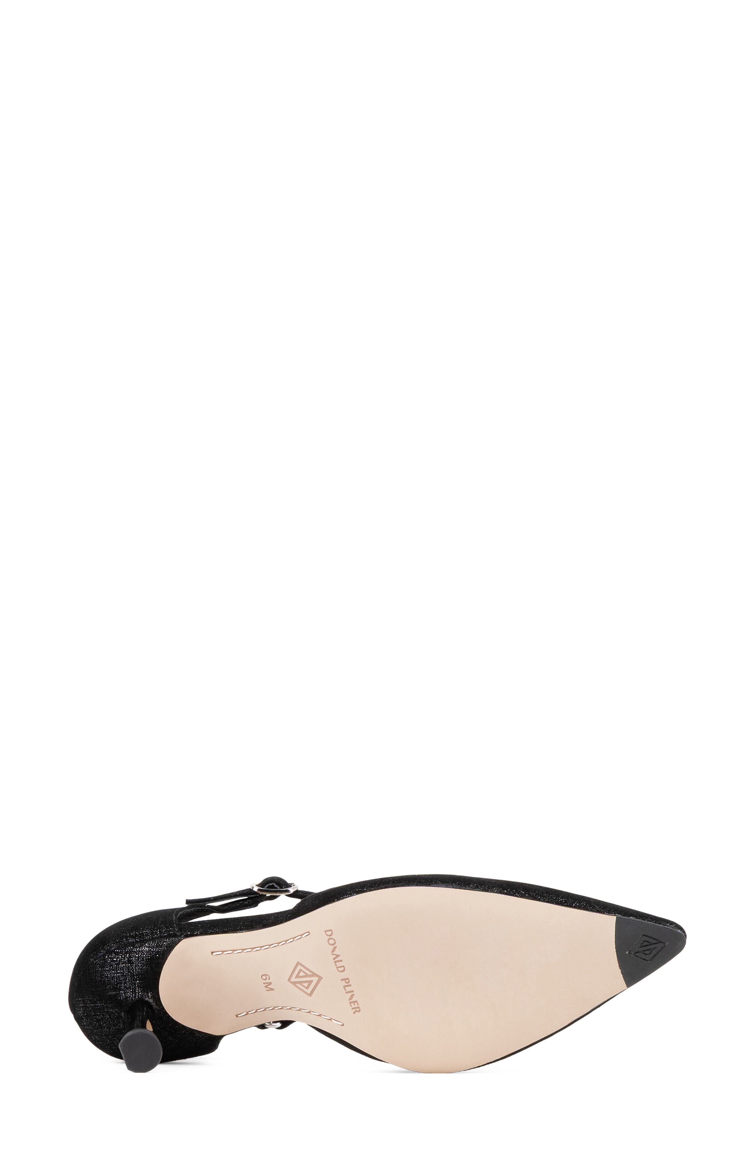 Donald Pliner Epyc Ankle Strap Pointed Toe Pump, Alternate, color, Black