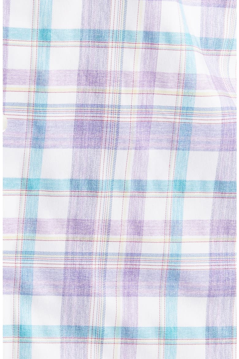 Matador PREP-FORMANCE Plaid Button-Down Shirt, Alternate, color, GRAPE