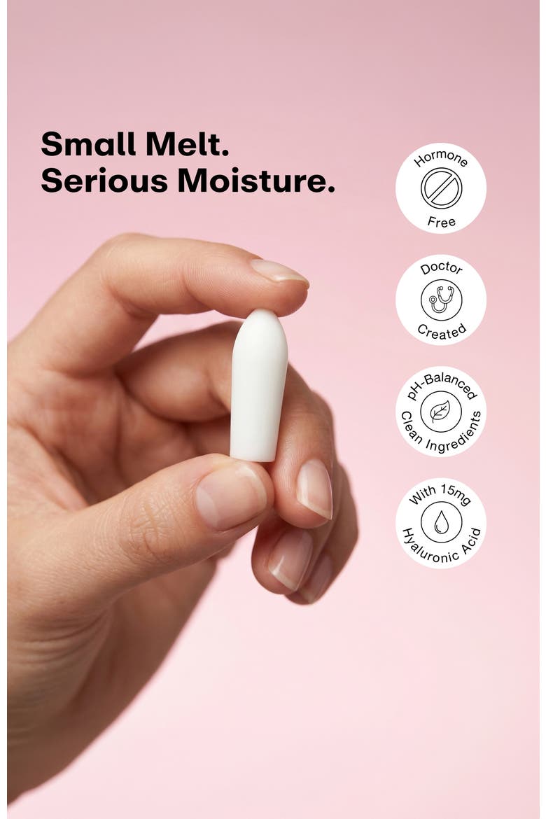 reliefHER Vaginal Hydration Melts, 10 pack, Alternate, color, No color