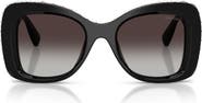 Swarovski 51mm Butterfly Sunglasses
