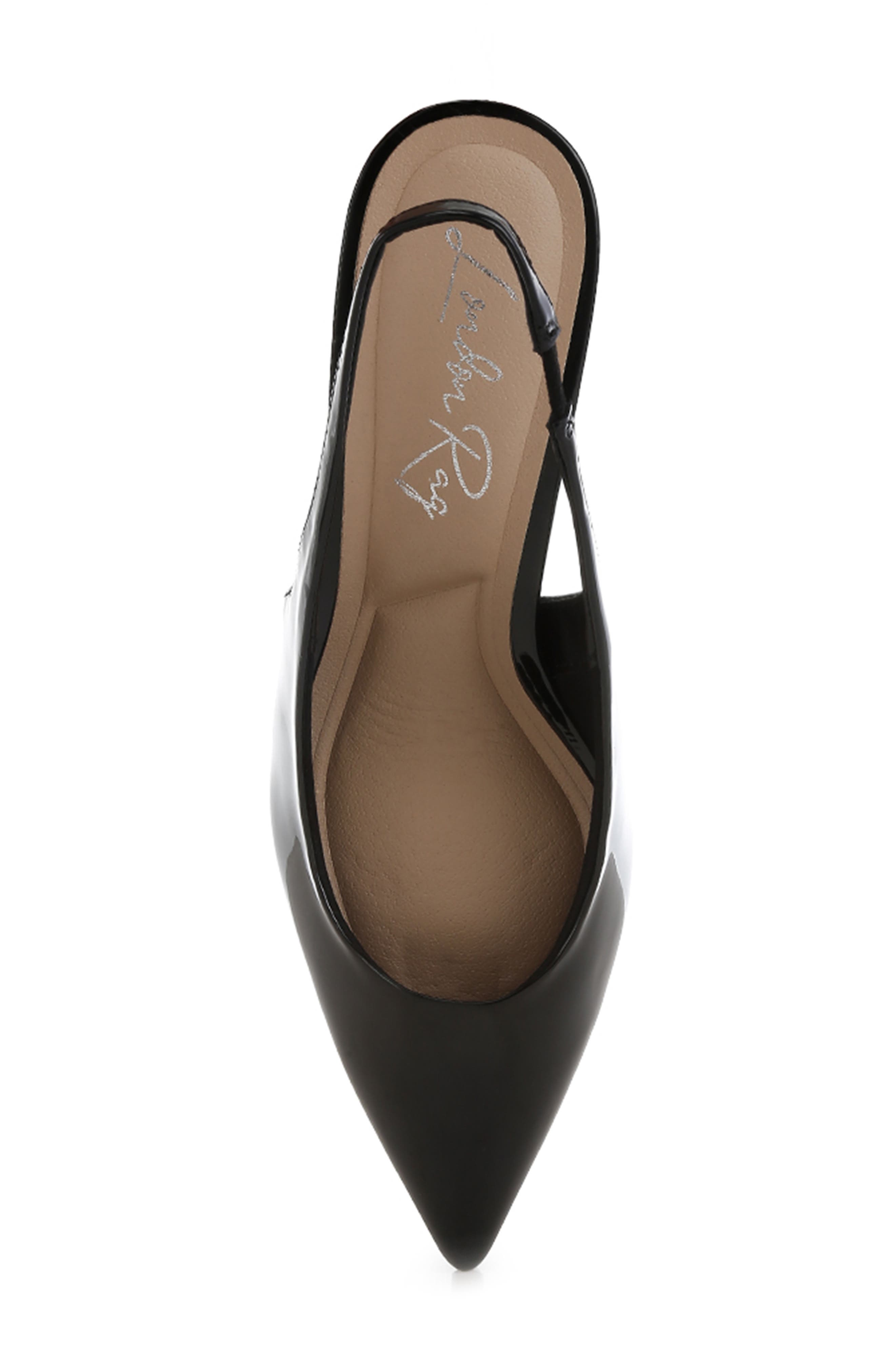 LONDON RAG Pentas Kitten Heel Slingback Pump, Alternate, color, Black