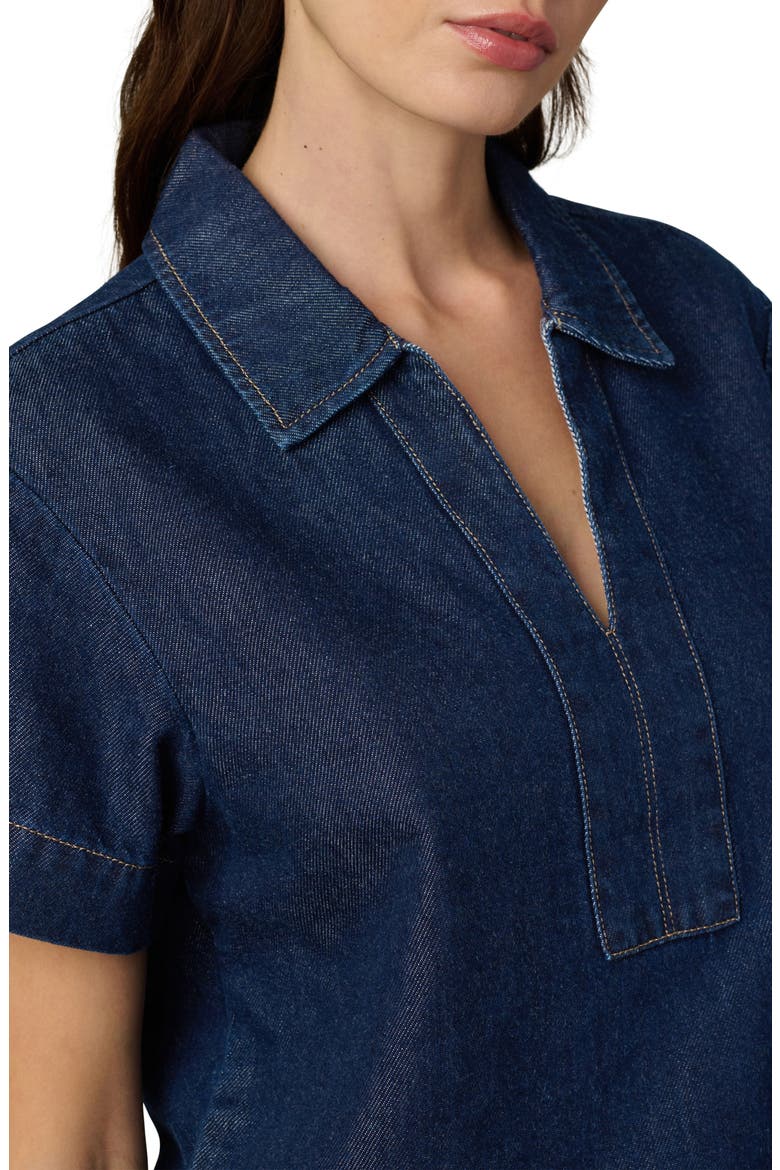 The Lillian Denim Shirt, Alternate, color, HONOR