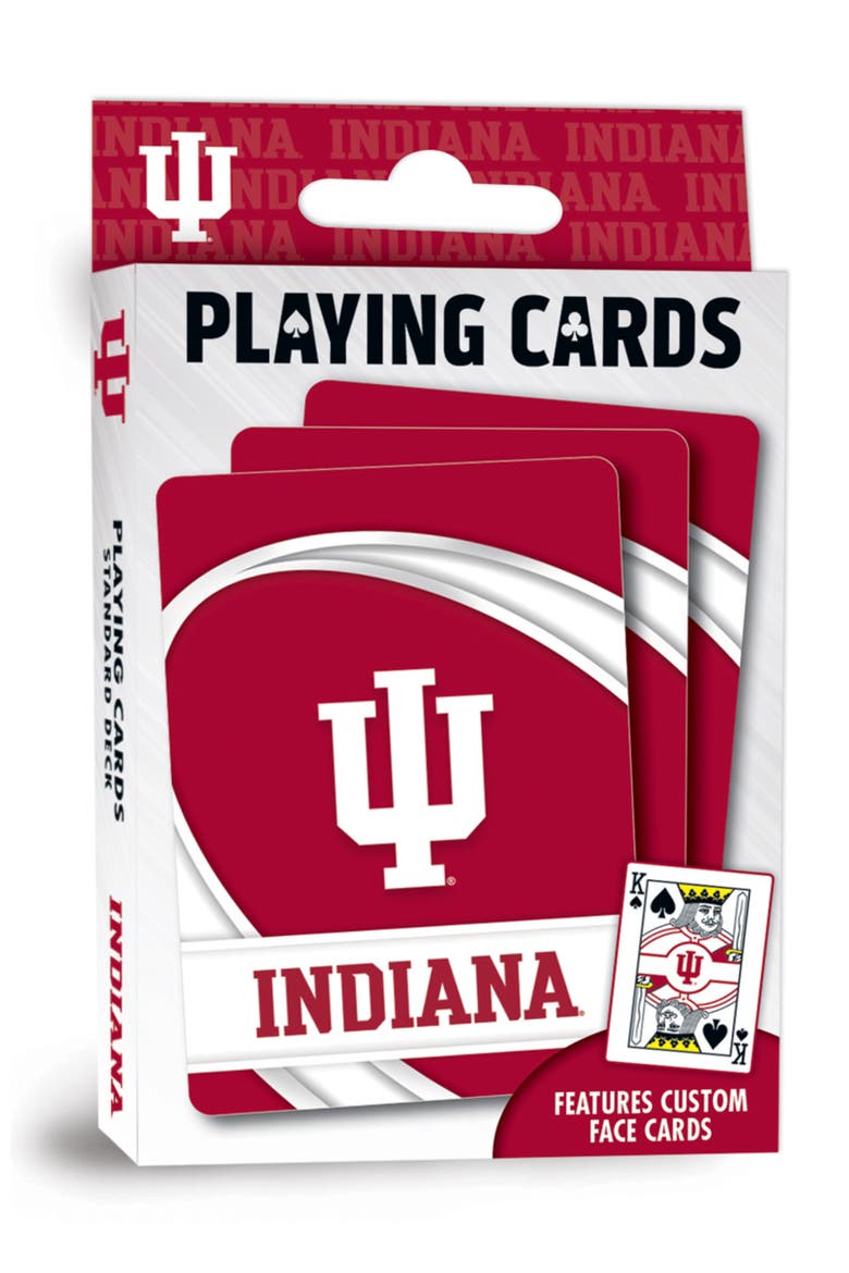 Indiana Hoosiers Playing Cards, Main, color, Multicolor