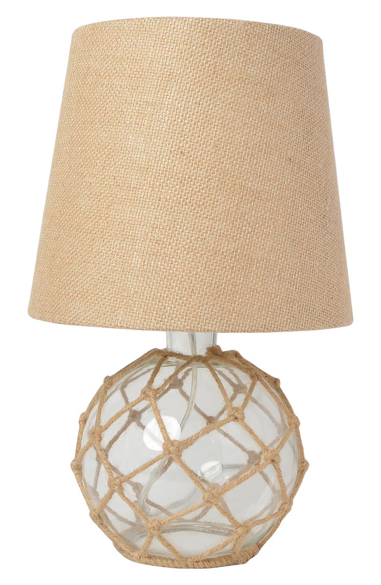 LALIA HOME Glass Rope Table Lamp, Main, color,