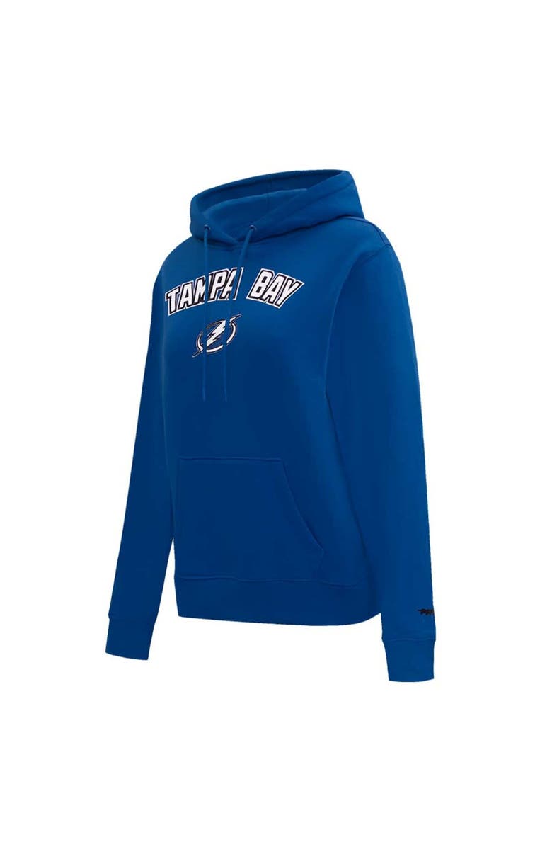PRO STANDARD Women's Pro Standard Blue Tampa Bay Lightning Classic Chenille Pullover Hoodie, Alternate, color, Blue