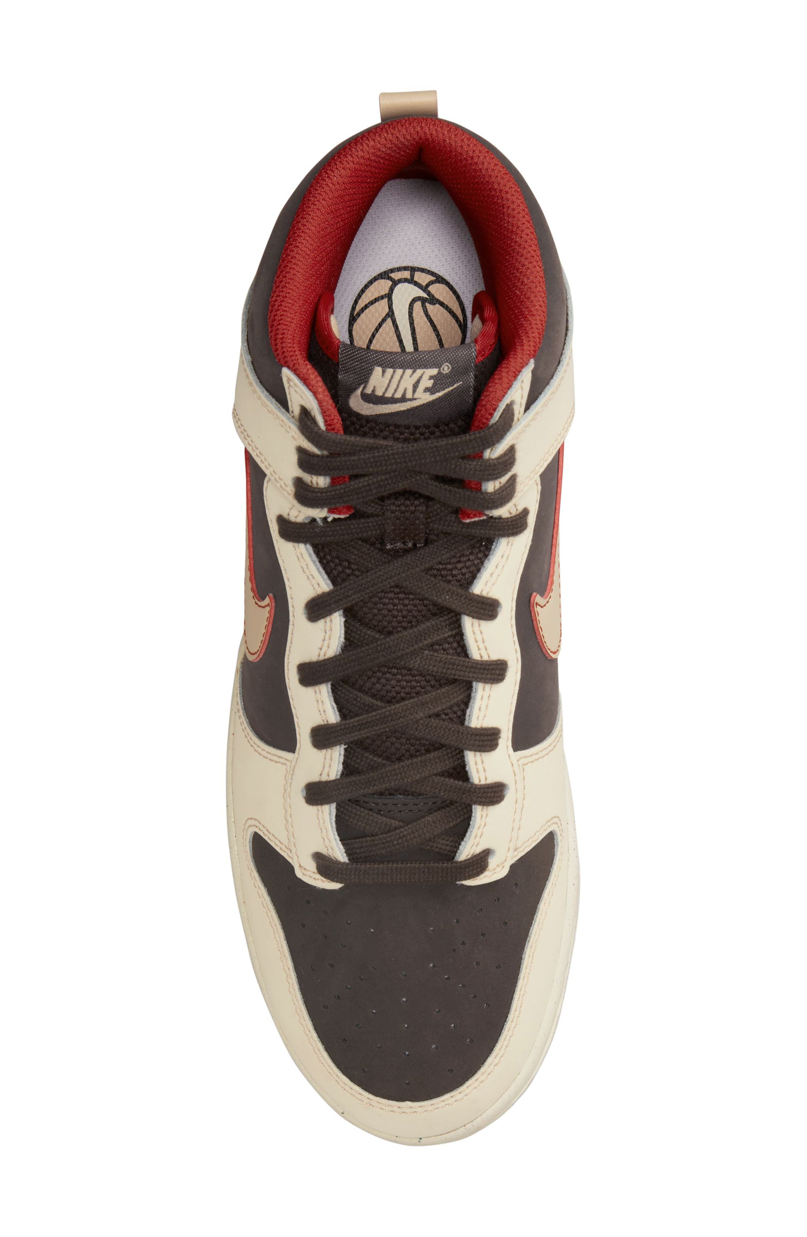 Nike Dunk Hi Retro SE Basketball Sneaker, Alternate, color, 