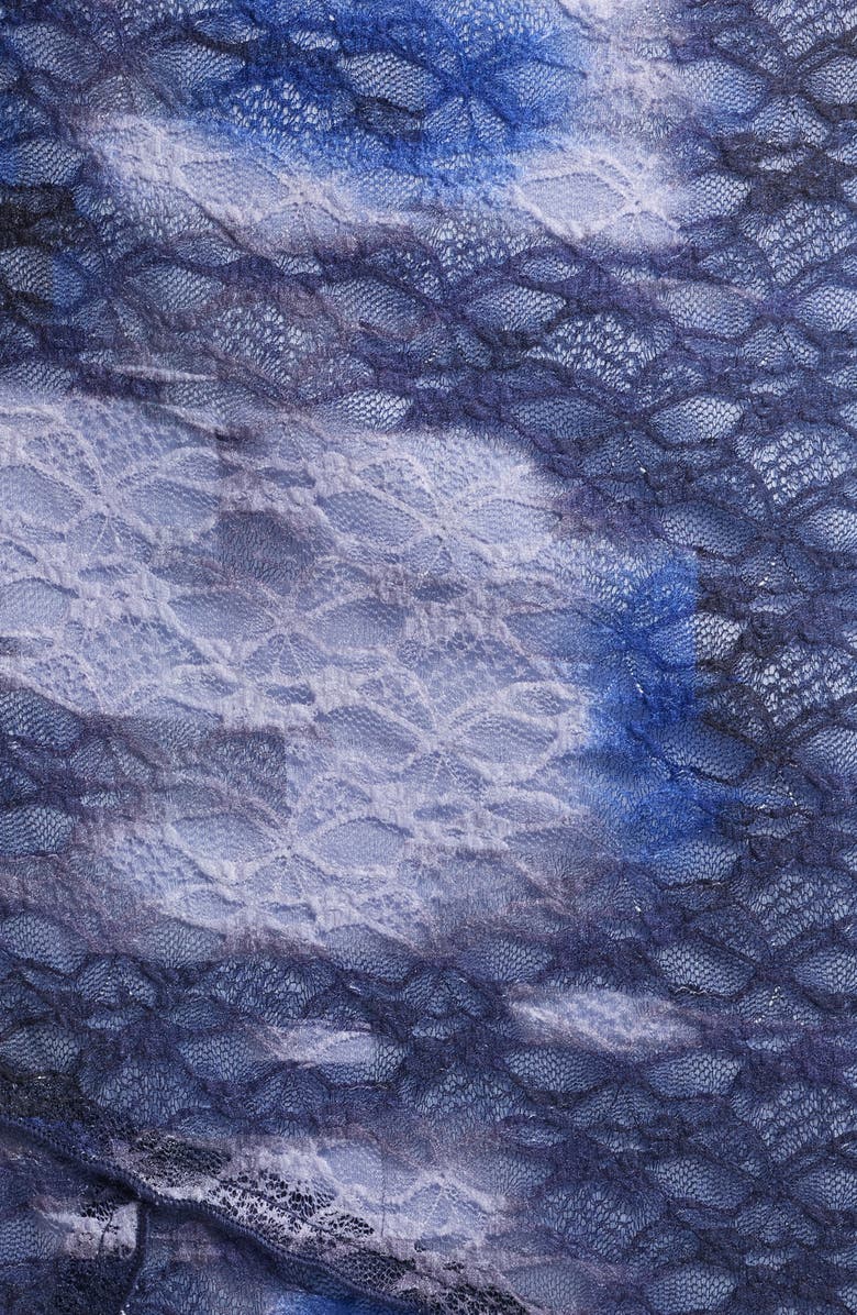 CITY BLUES Lace A-Line Maxi Skirt, Alternate, color, Midnight