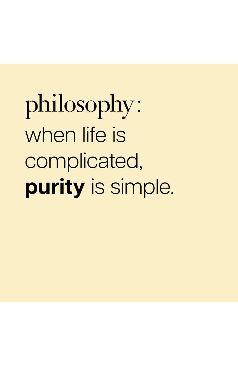 philosophy purity made simple oil-free one-step mattifying facial cleanser, Alternate, color, 
