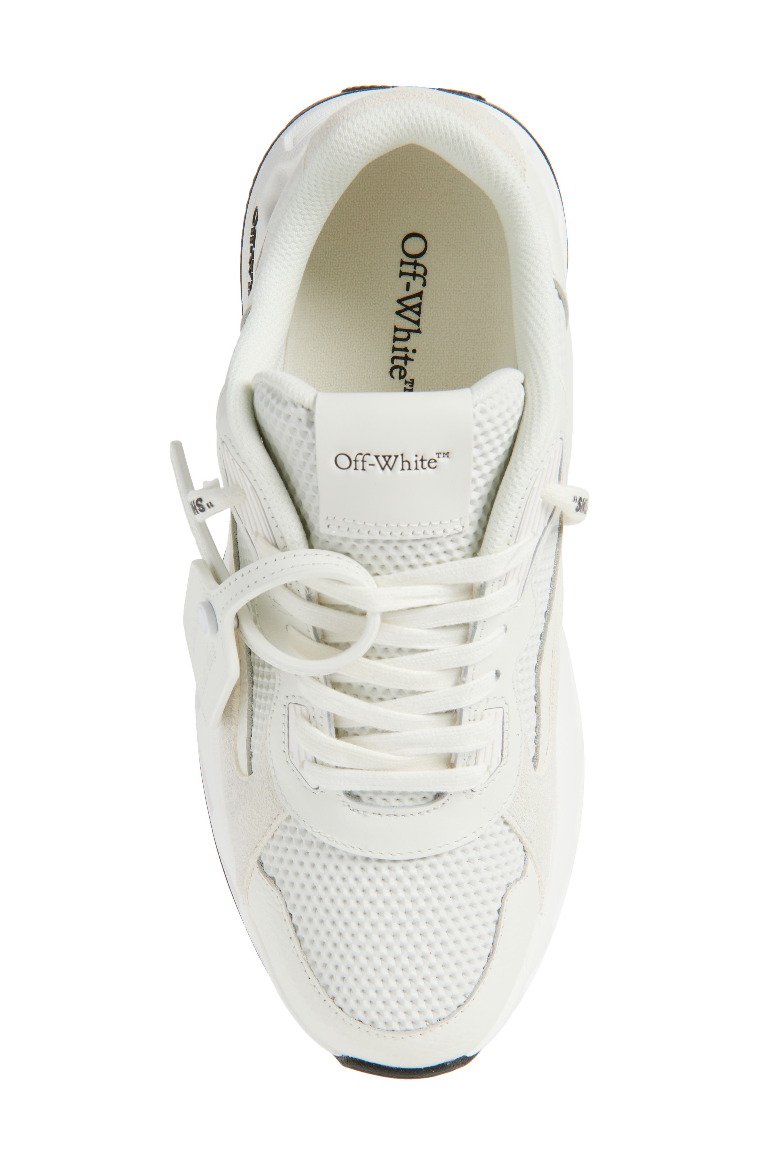 Off-White Kick Off Sneaker, Alternate, color, White