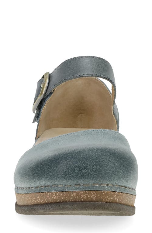 DANSKO DANSKO MAE ANKLE STRAP PLATFORM CLOG