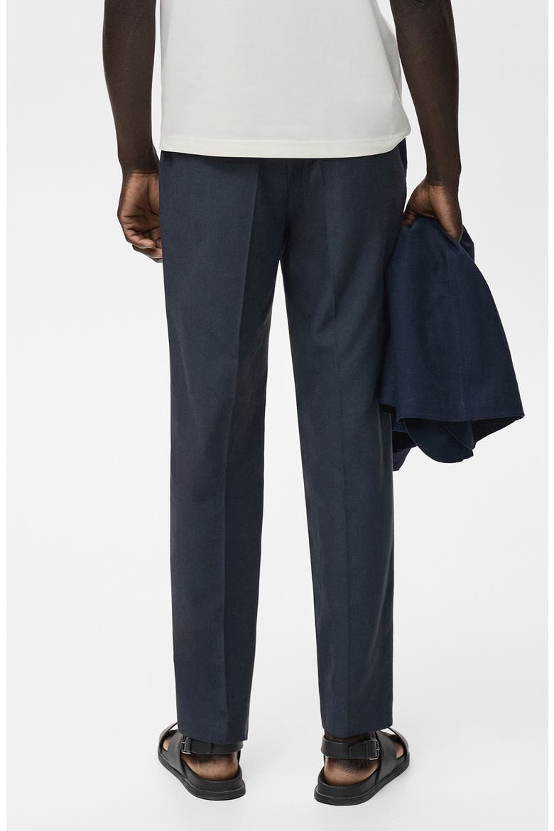 Tapered Crop Chinos, Alternate, color, NAVY