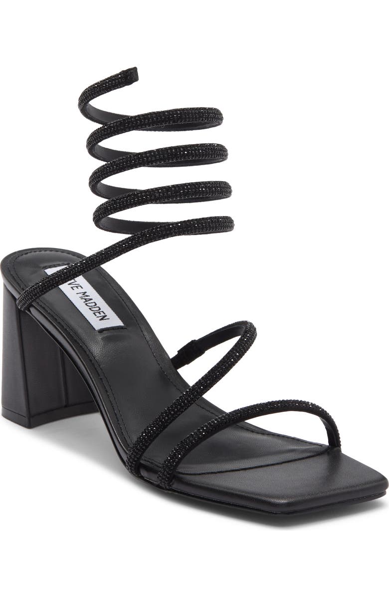 Steve Madden Lopez Crystal Strappy Sandal, Main, color,