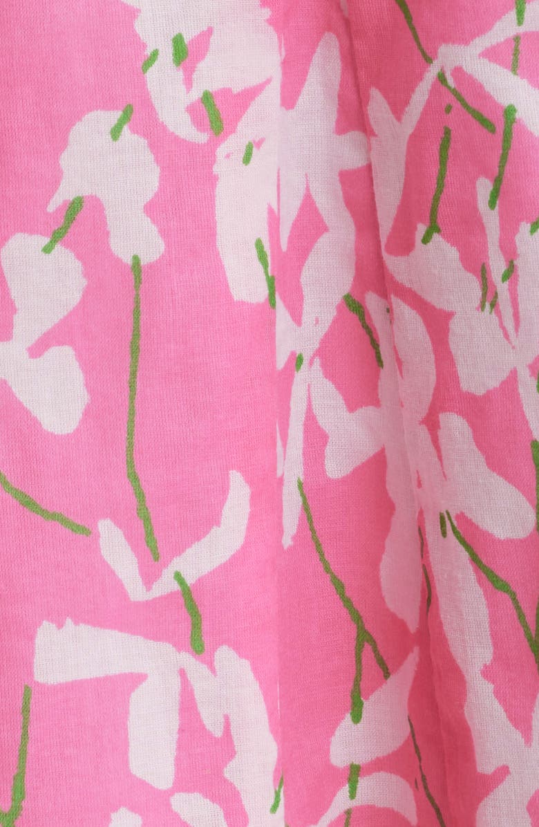 Lilly Pulitzer<sup>®</sup> Larkyn Floral Print Shirtdress, Alternate, color, Confetti Pink Liza