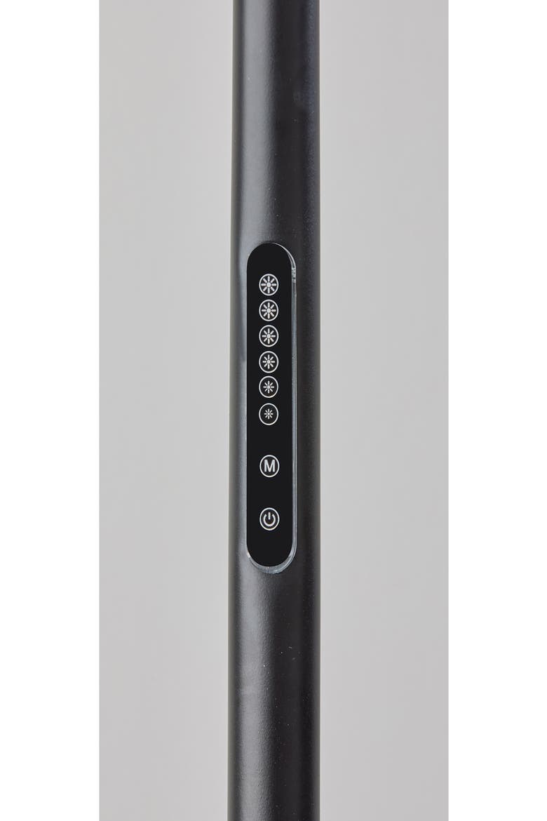 Falcon Smart LED Floor Lamp, Alternate, color, BLACK
