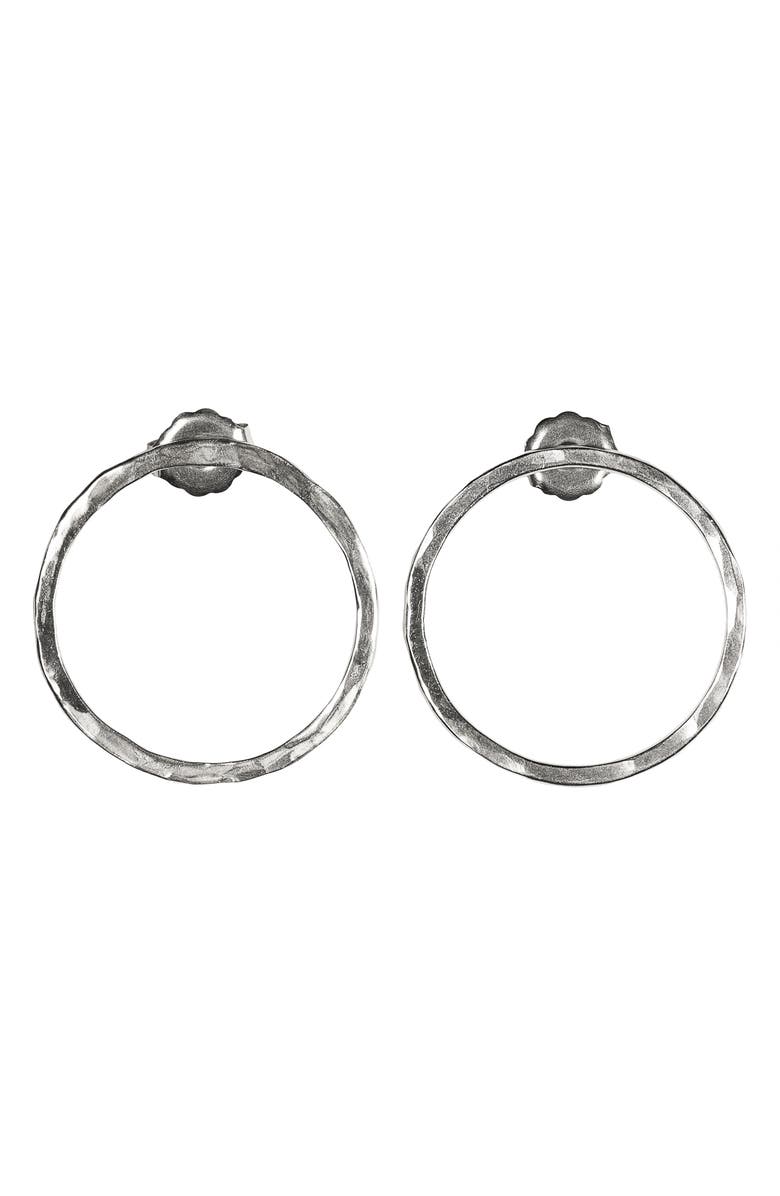 Nashelle Faceted Bubble Post Earrings, Main, color,