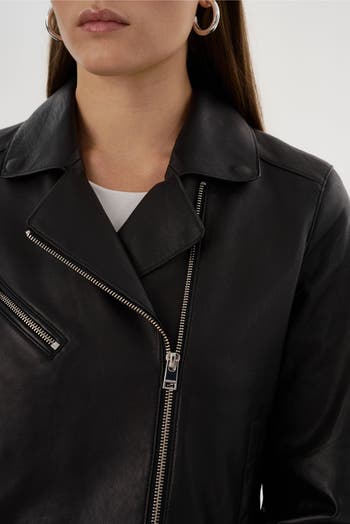 VALERIA | Leather Biker Jacket