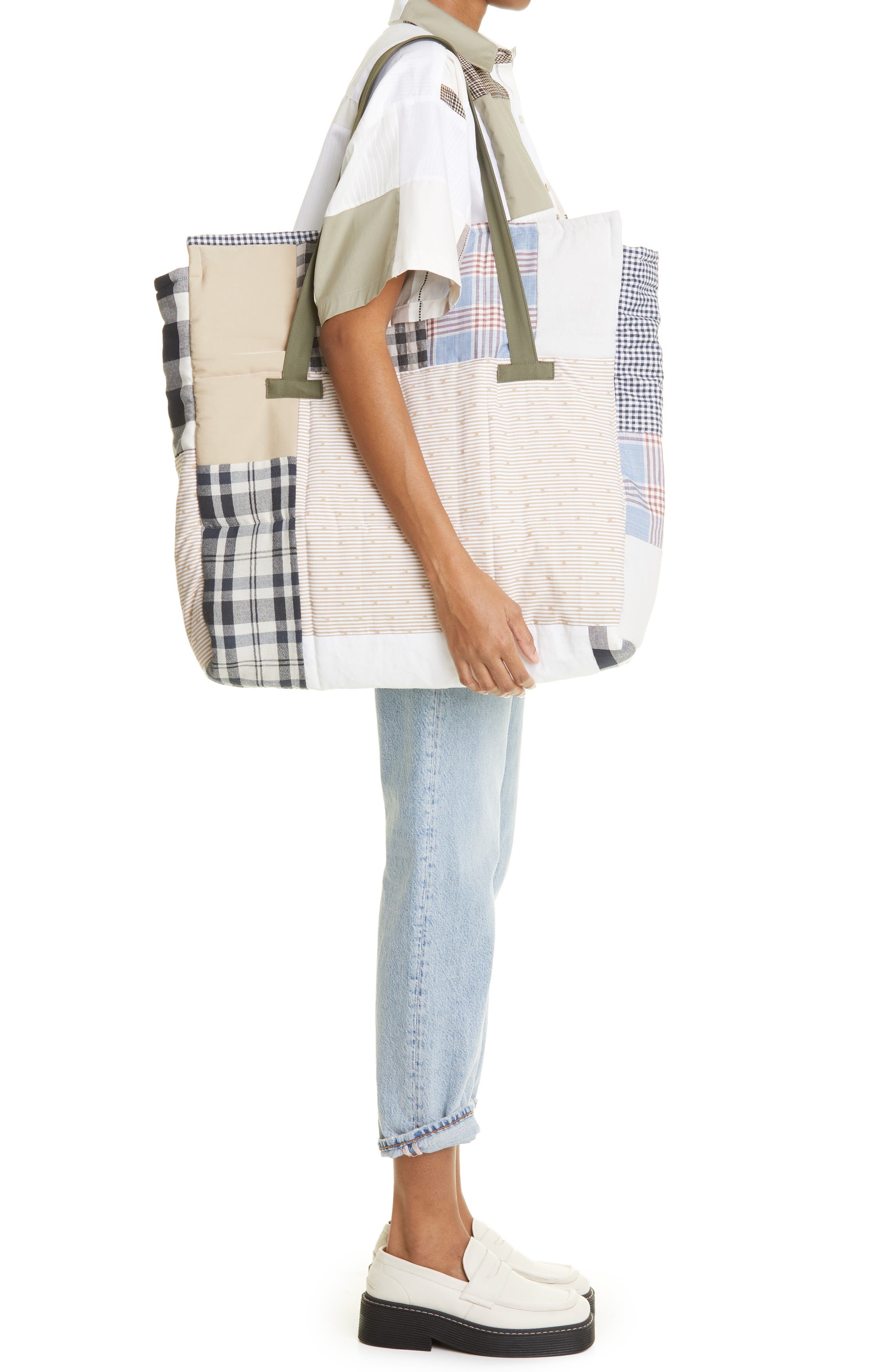 La Réunion One of a Kind Quilted Tote Bag, Alternate, color, 