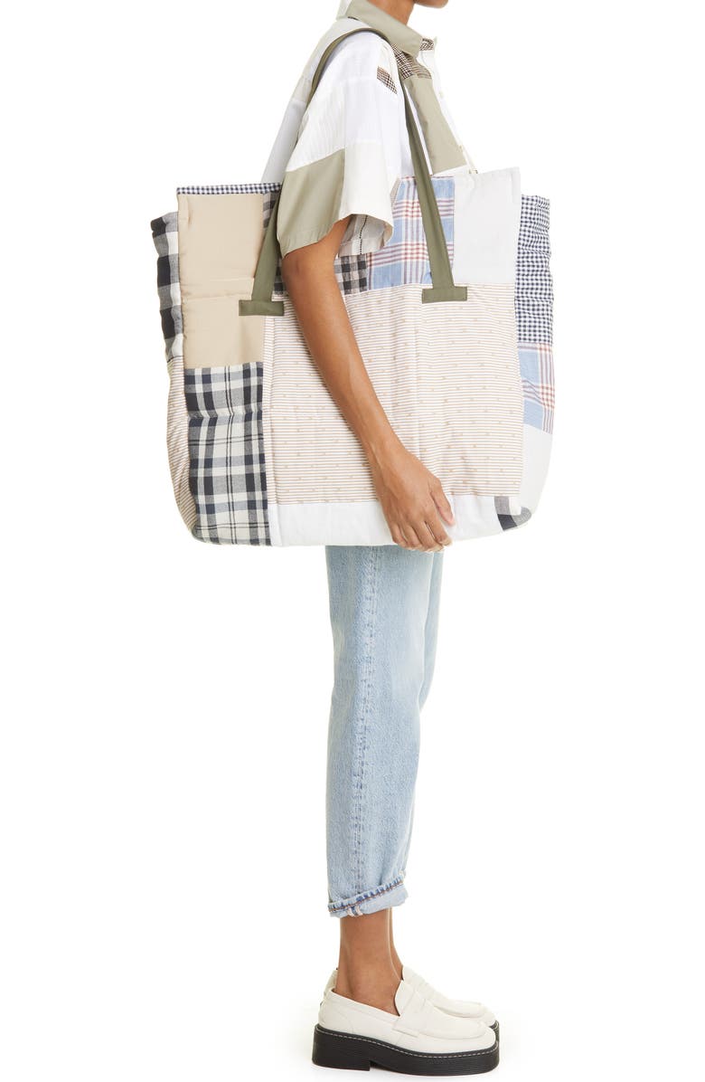 La Réunion One of a Kind Quilted Tote Bag, Alternate, color,