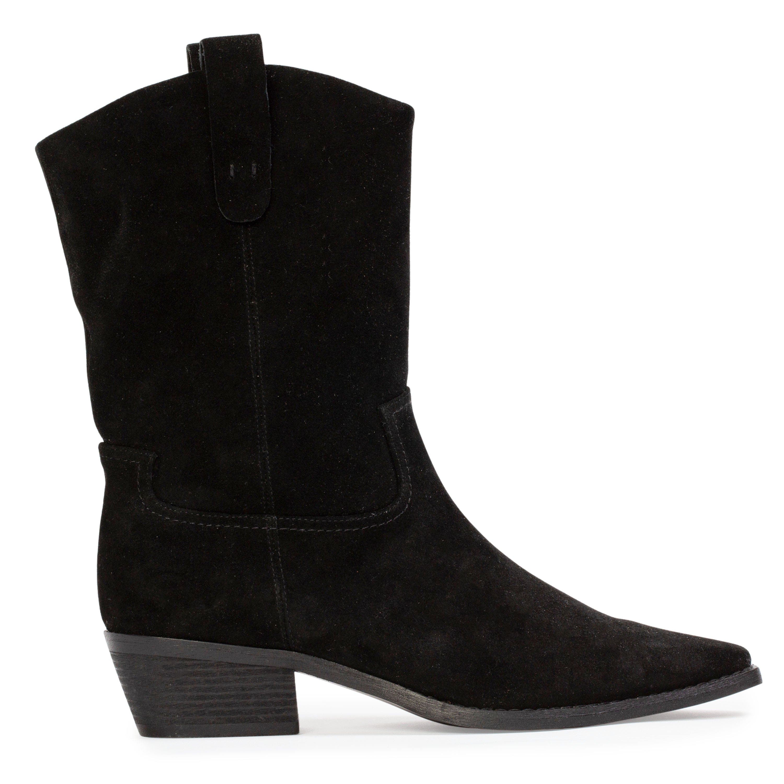 BLACK SUEDE STUDIO Casey 55 Suede Boot, Main, color, Black Suede