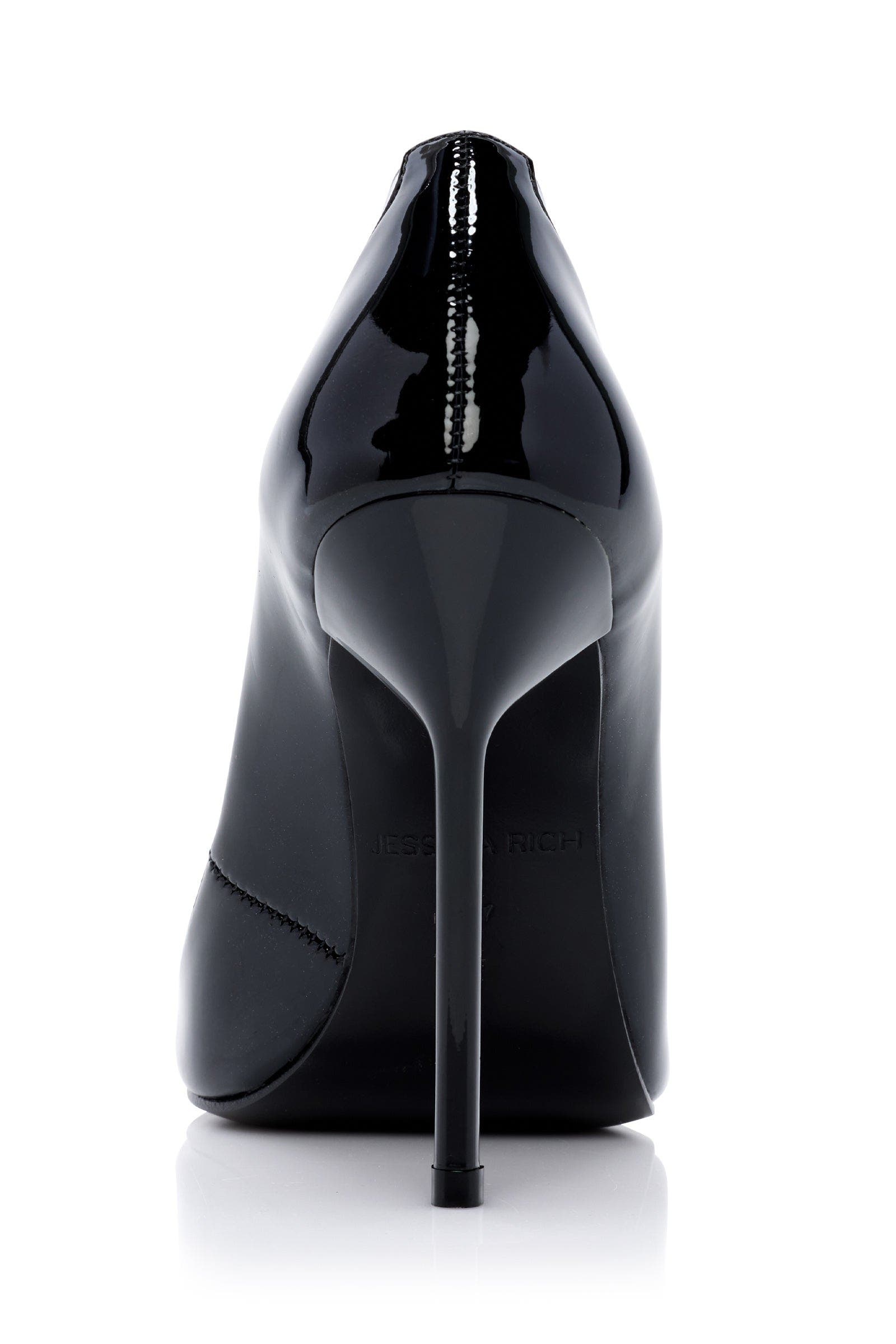Lucid Stilleto Heel, Alternate, color, Noir