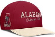 Nike Men's Nike Crimson/Cream Alabama Crimson Tide Pro Legacy Script Snapback Hat