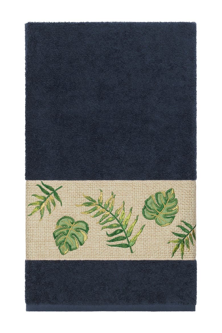 Zoe 3-Piece Embellished Towel - Midnight Blue, Alternate, color, MIDNIGHT BLUE