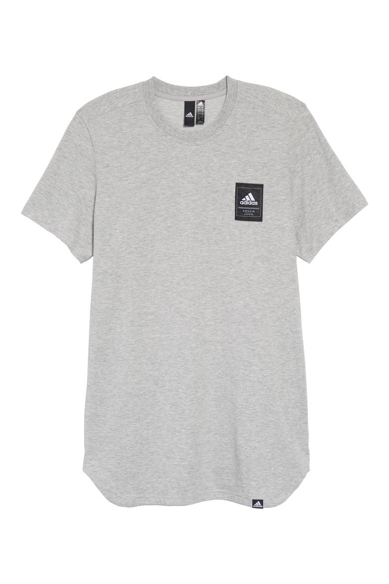 Scoop International T-Shirt, Alternate, color, MEDIUM GREY HEATHER