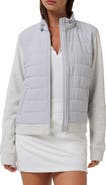 TravisMathew Skyloft Soft Espresso Martini Full Zip Quilted Jacket