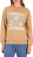 Hurley Logo Oversize Sweatshirt