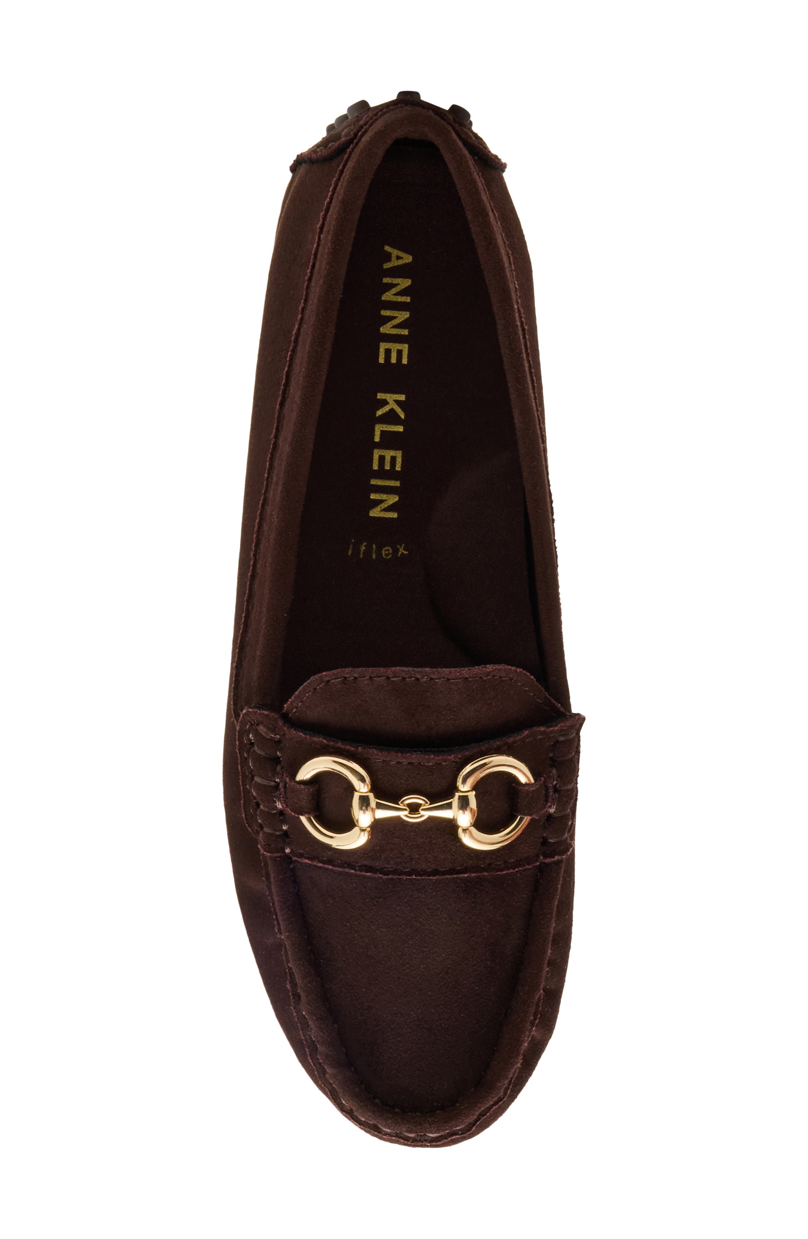 Chrystie Bit Loafer, Alternate, color, DARK BROWN