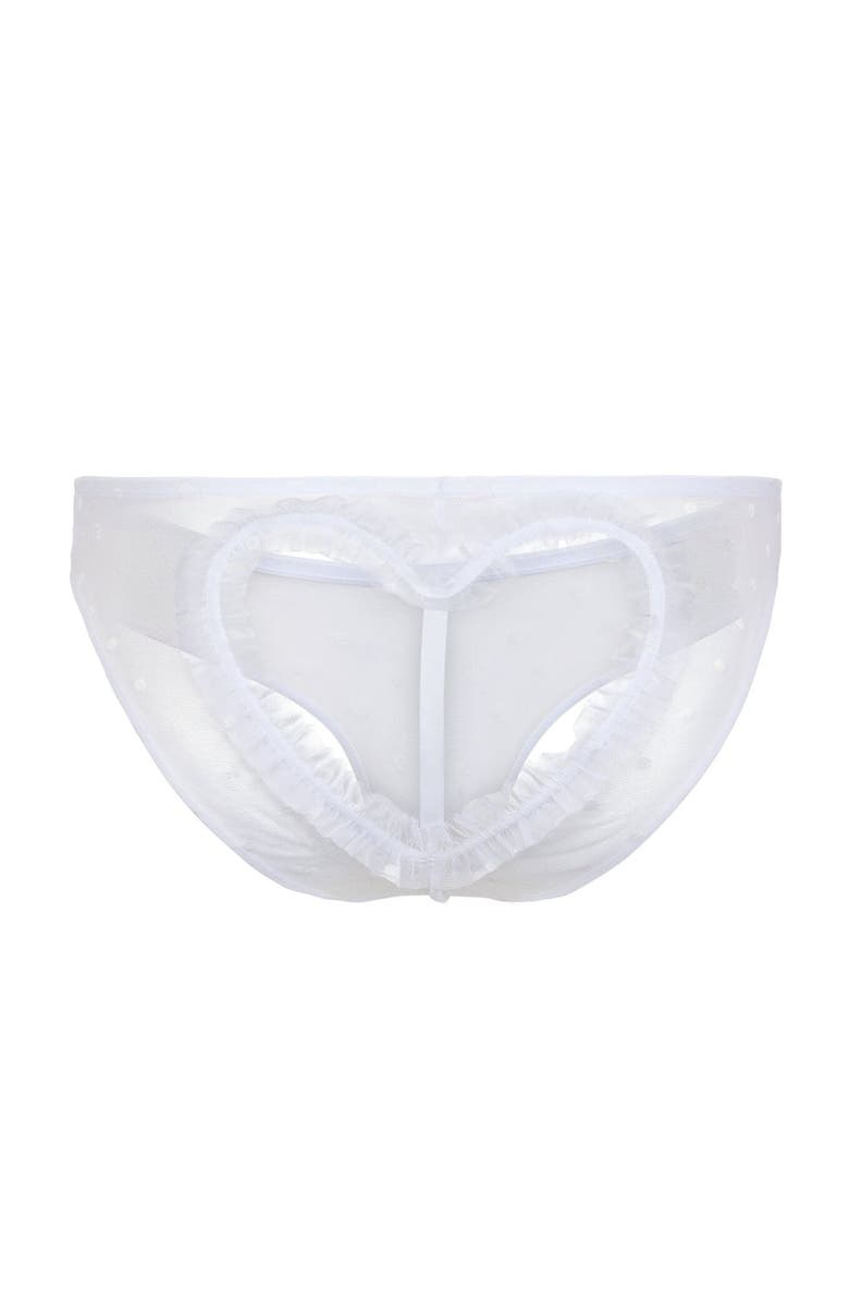 Adore Me Kalila Bikini Panties, Alternate, color, White