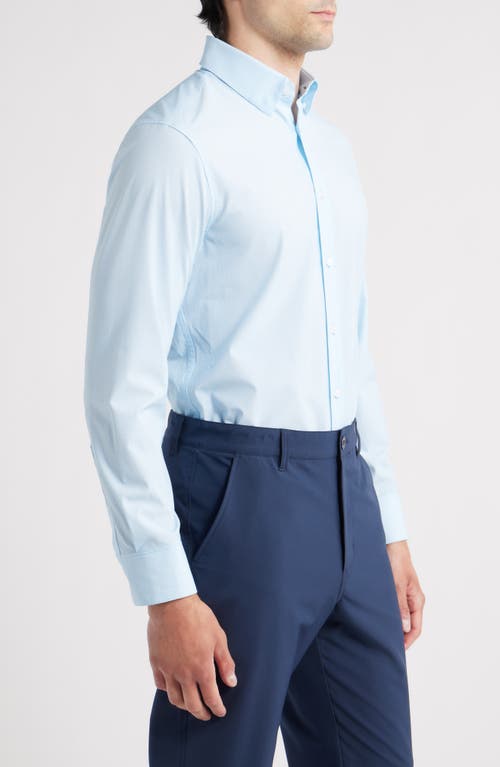 Mizzen + Main Mizzen+main Leeward Trim Fit Stretch Button-up Shirt