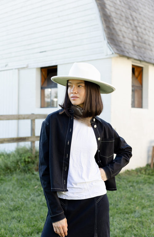 By Tess Collection Blake Jacket In Black