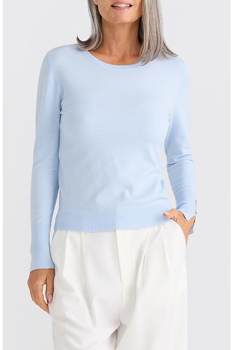 St James Sweater, Main, color, LIGHT BLUE