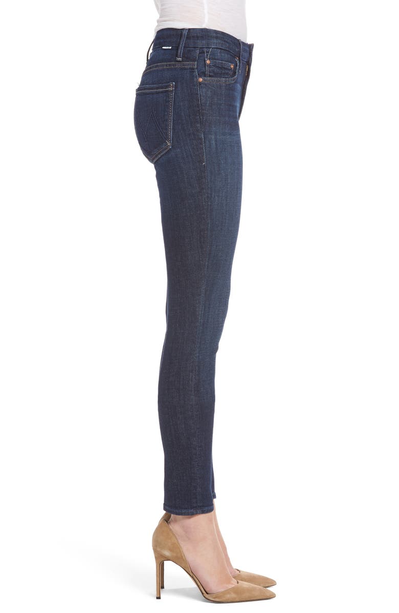 MOTHER 'The Looker' High Rise Skinny Jeans, Alternate, color, 
