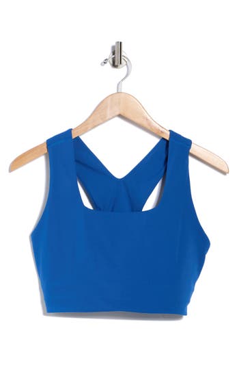 Free People Fp Movement Win Win Racerback Bra In Blue