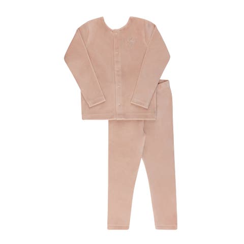 Velour Center Floral Collection - Lounge Set (Baby)