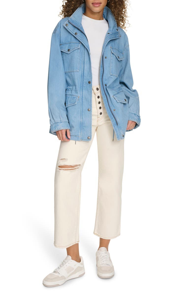 Levi
s Cotton Utility Jacket, Alternate, color, Lt Wash De