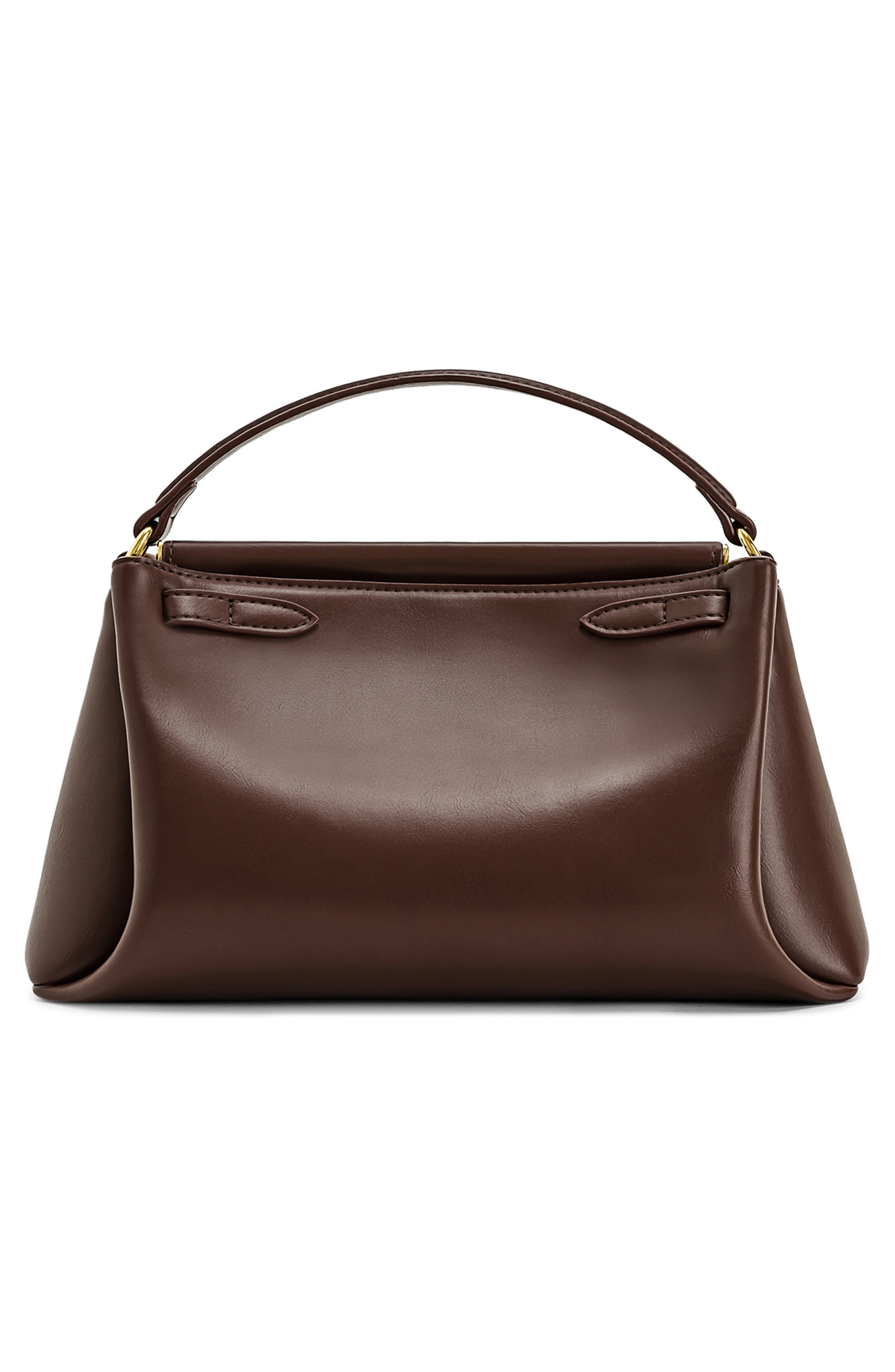 JW PEI Carmen Top Handle Bag, Alternate, color, Reddish Brown