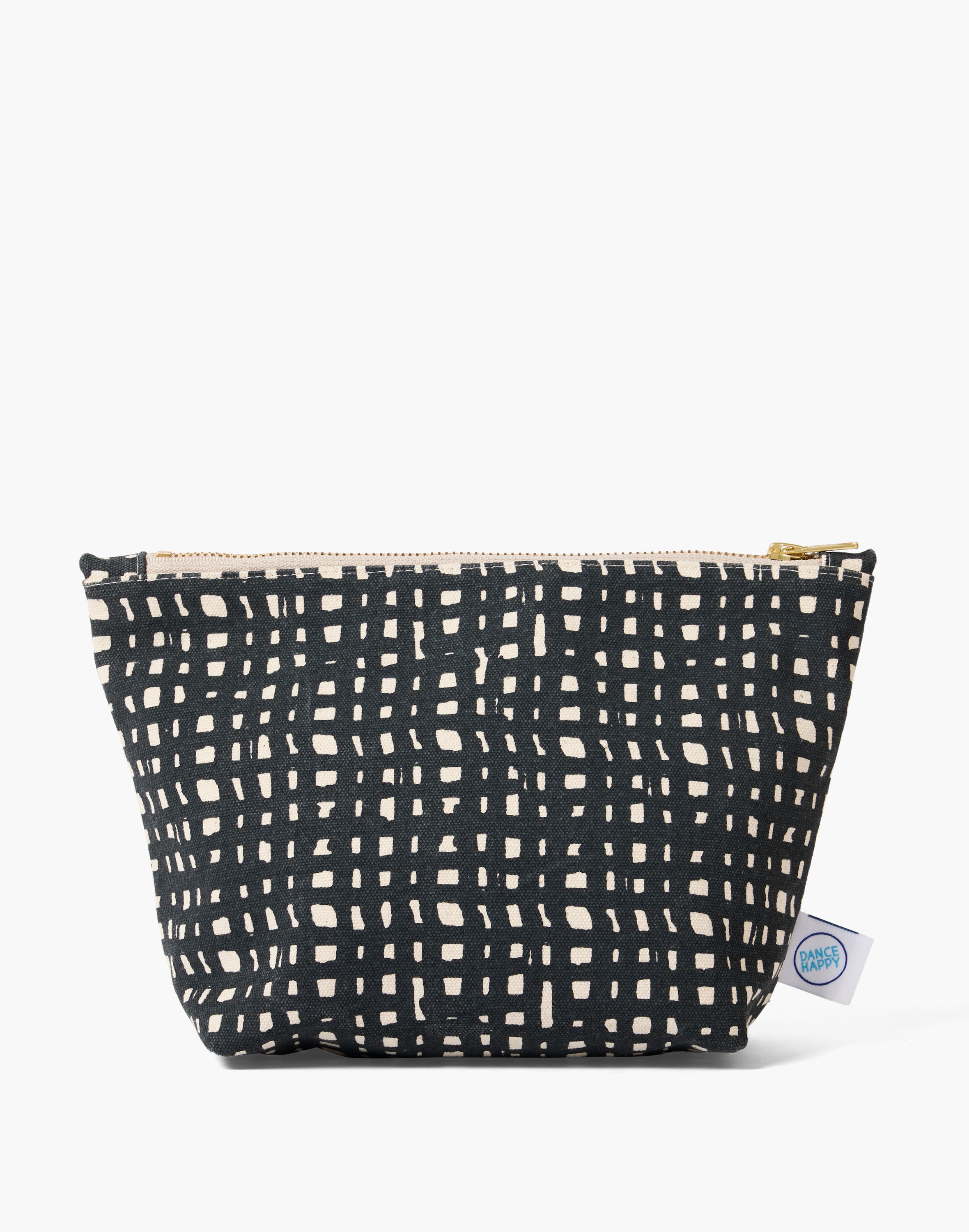 Dance Happy Ivy Cosmetic Bag, Main, color, Dark Slate