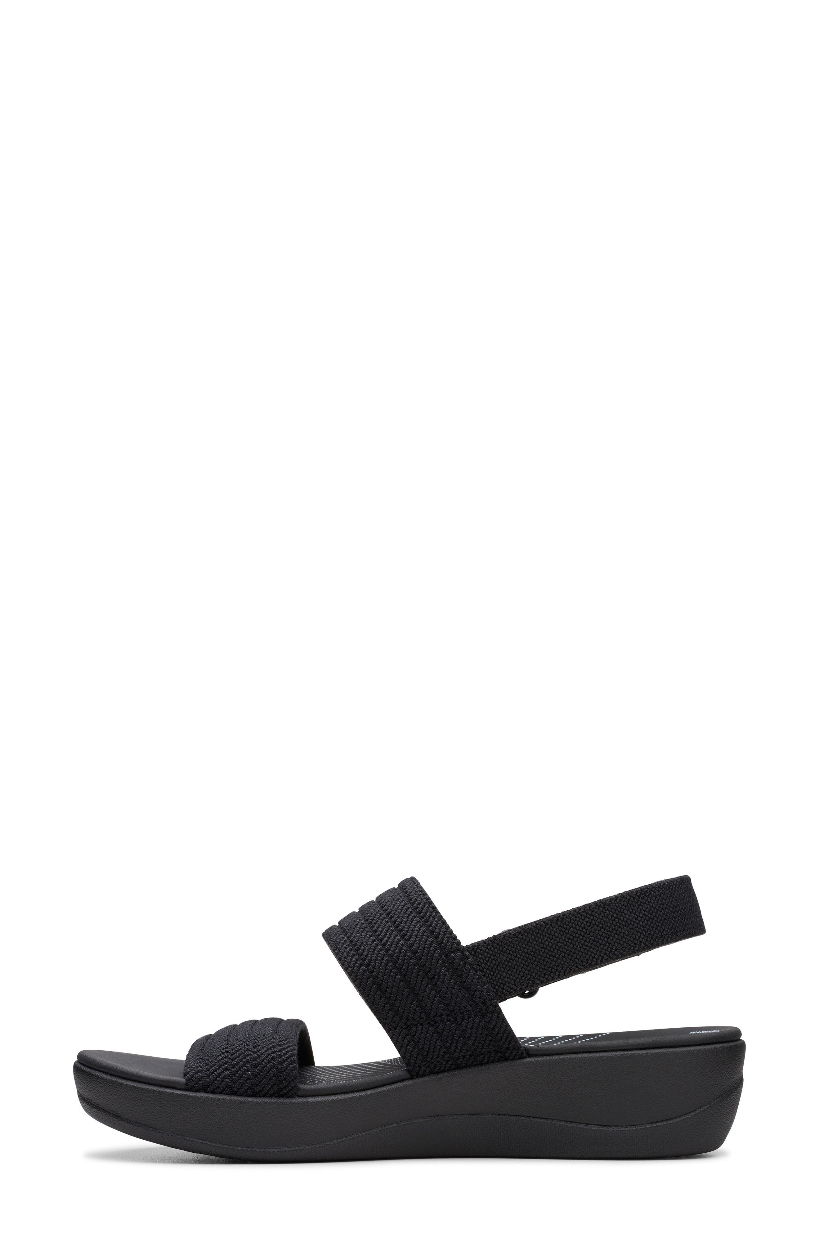 Arla Stroll Sandal, Alternate, color, BLACK