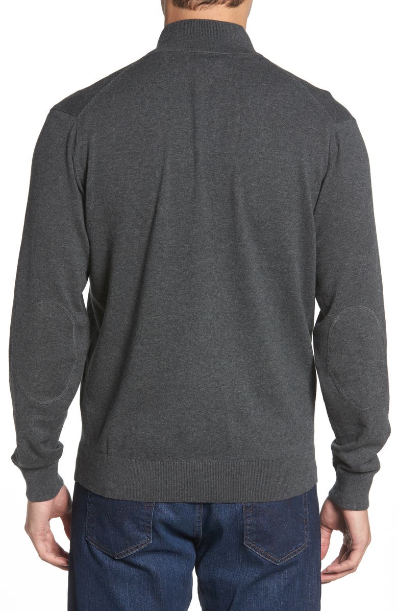 Cutter & Buck Seattle Seahawks - Lakemont Regular Fit Quarter Zip Sweater, Alternate, color, 