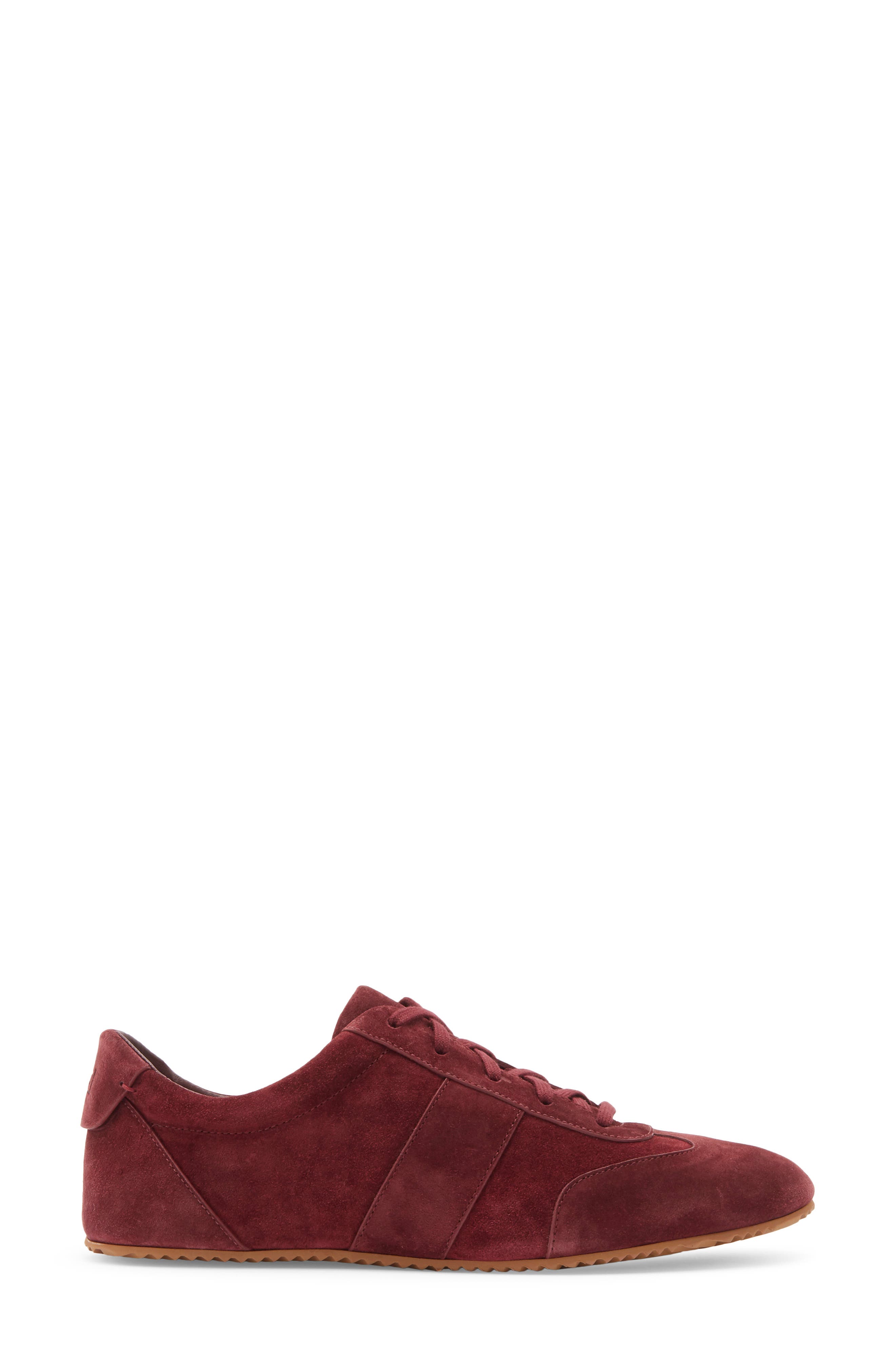 TERRA BALLET SNEAKER, Alternate, color, RUBY SUEDE