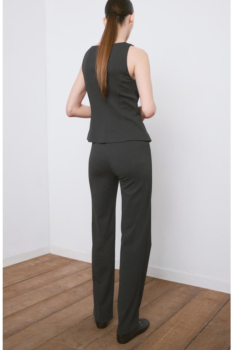 Straight Leg Pants, Alternate, color, GREY