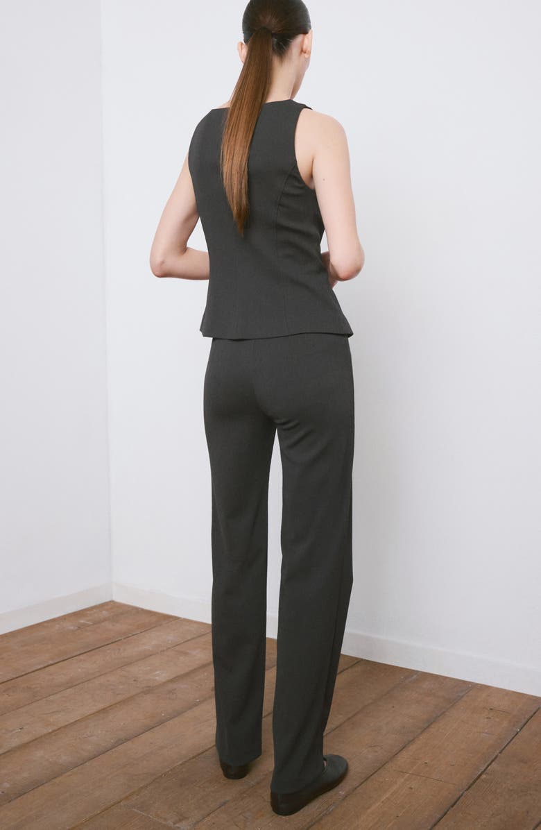 MANGO Straight Leg Pants, Alternate, color,