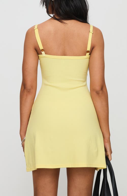 Princess Polly Baseline Rib Minidress