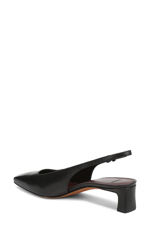 Vince Hart Slingback Pump In Black