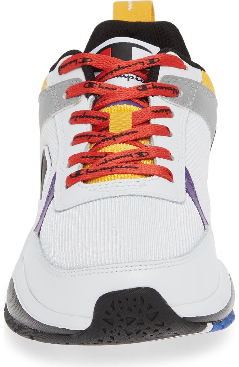 Champion 93Eighteen Block Sneaker, Alternate, color,