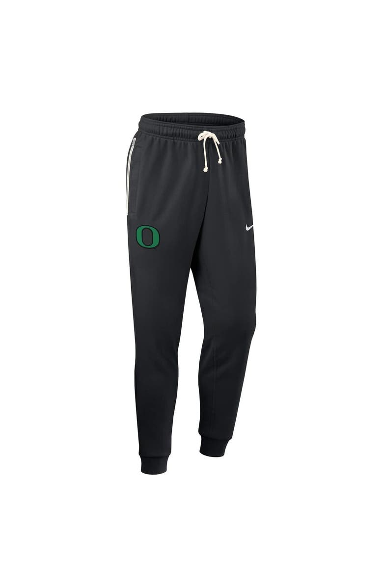 Nike Men's Nike Black Oregon Ducks 2025 Sideline Standard Issue Dri-FIT Taper Pants, Alternate, color,