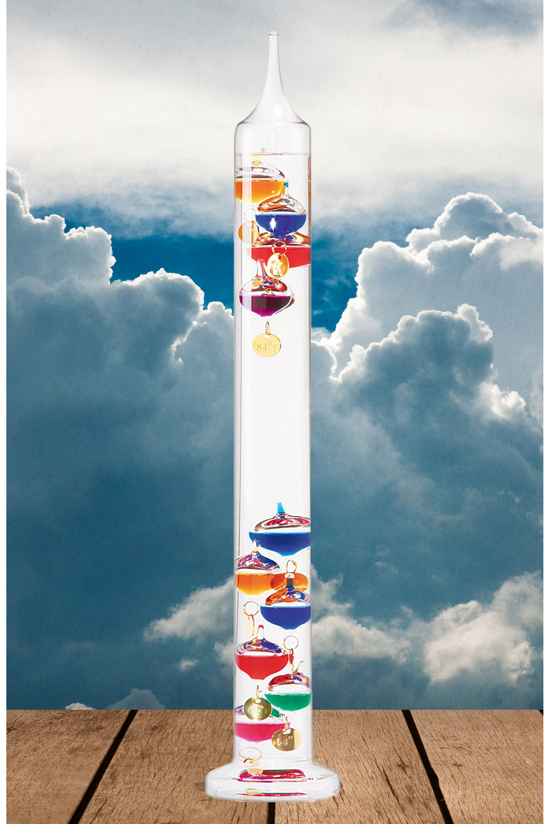 The Galileo Thermometer, Alternate, color, 17"